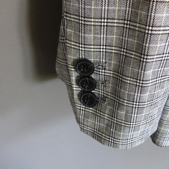 Banana Republic Long & Lean Plaid Blazer - Picture 4 of 7